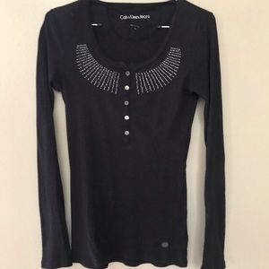 Calvin Klein Black long sleeve